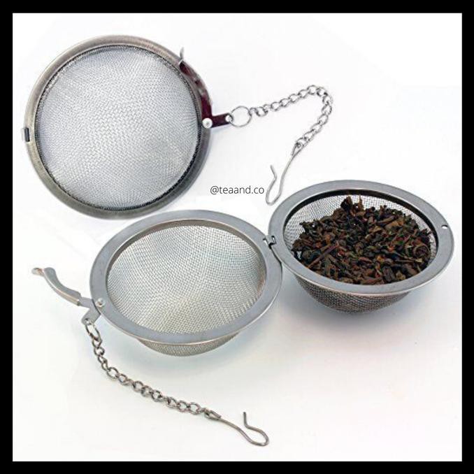 Tea Infuser Bola / Saringan Teh Bulat Bola Stainless Tea Infuser Ball