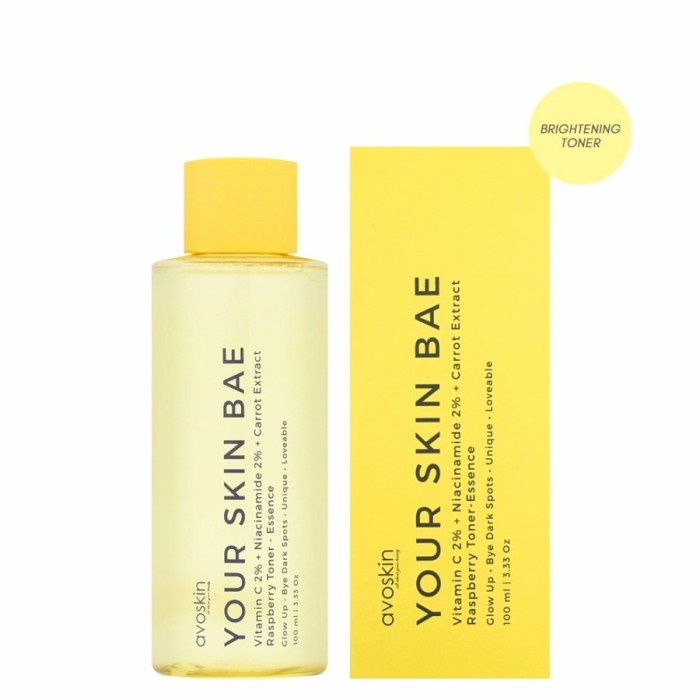 Avoskin Your Skin Bae Vitamin C 2% + Niacinamide 2% + Raspberry Toner