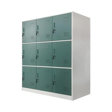 

Cabinet | Krisbow Loker 9 Pintu Sl-A9 - Hijau/Loker Karyawan/Loker Besi