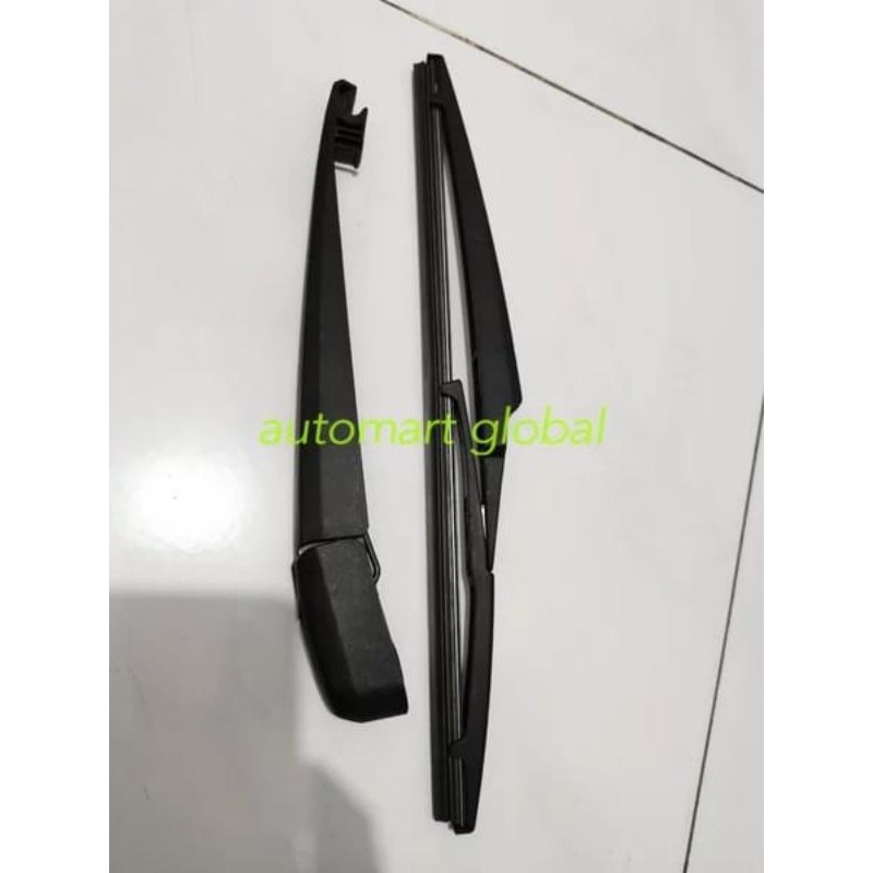 arm wiper karet wiper belakang rush terios lengkap gagang