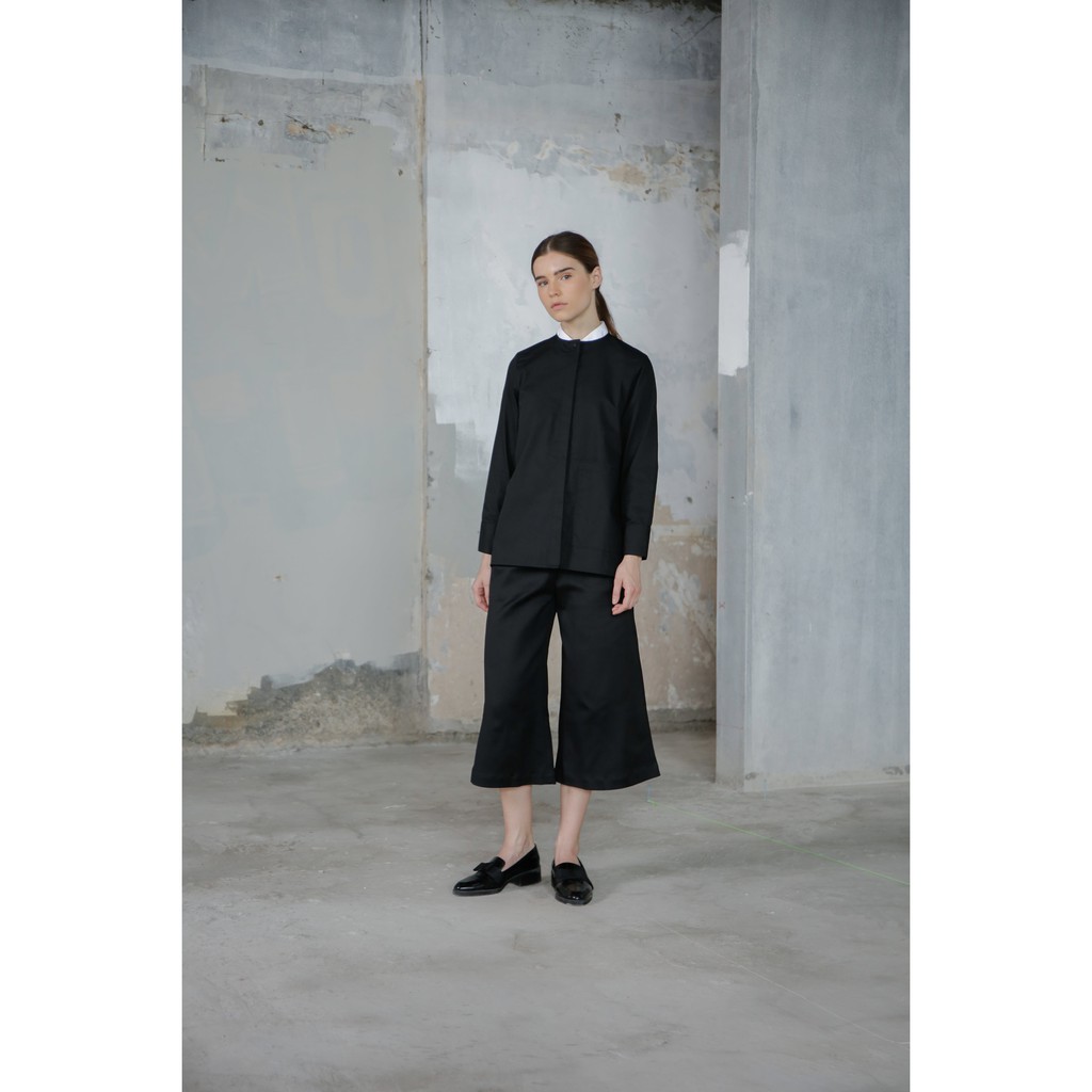 WASTU - COLLARLESS ENGINEER SHIRT