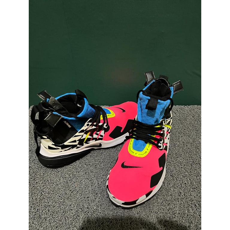 Sepatu Secondhand / Sepatu Bekas Nike Air Presto Mid Utility Acronym Racer Pink KS3_006