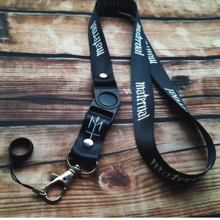 

mgp73 Lanyard Maternal Dan Oring Karet 13 Mm Tali Gantungan Id Card Name Tag ^^