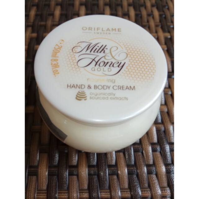 Oriflame Milk & Honey body cream