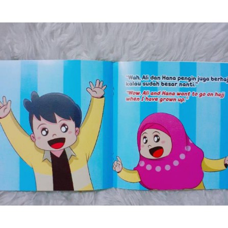 Dongeng Anak Muslim Bergambar Cerita Anak Seri Mengenal Rukun Islam Bilingual 2 Bahasa