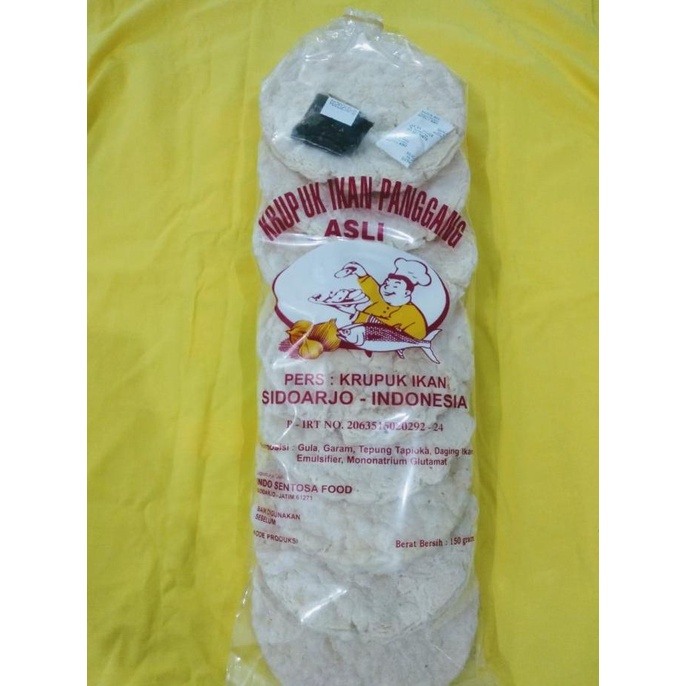 

Kerupuk krupuk ikan panggang khusus GOJEK grab