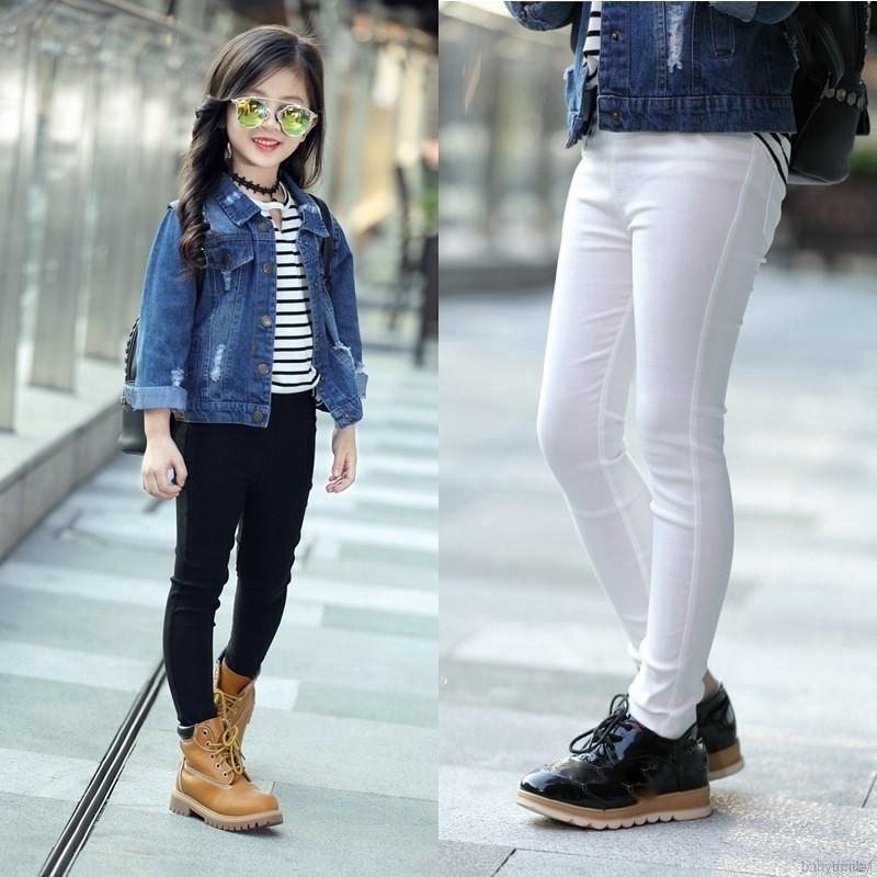 TFbaby Celana  Legging  Pensil Panjang Aksen Saku untuk  Bayi  
