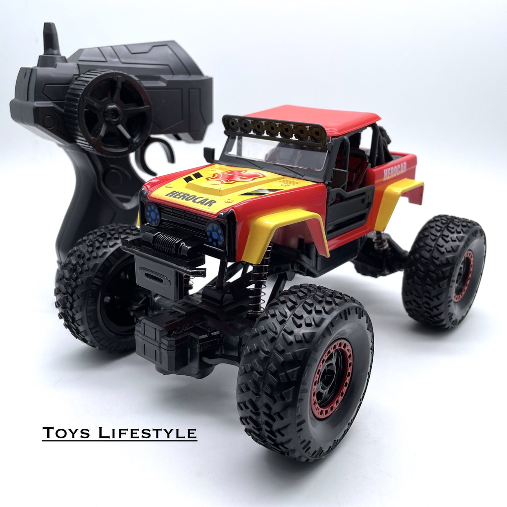 Mainan Mobil Remote Control Crawler Super Hero Skala 1:20 2.4 GHz