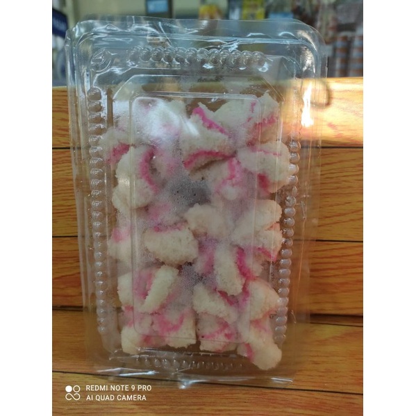 

kue mangkok kombinasi pink