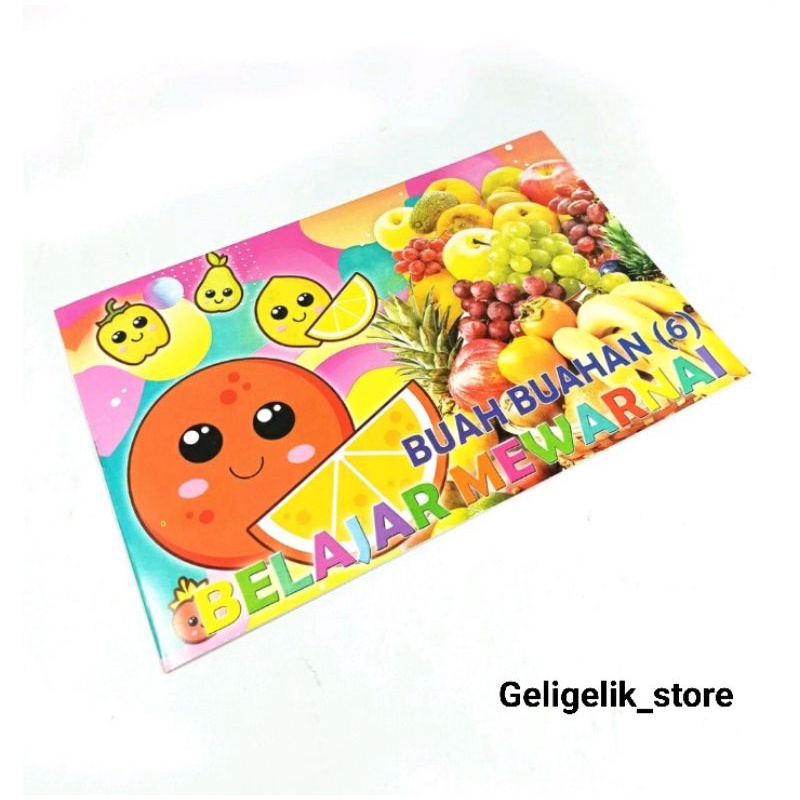 BUKU MEWARNAI BW.B5 KECIL/ COLORING BOOK B5 KECIL-5