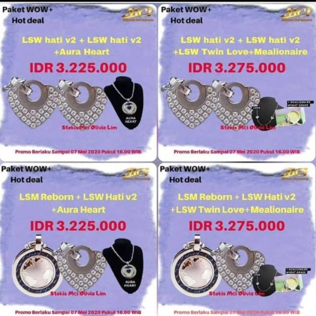 Promo kalung perdant MCI