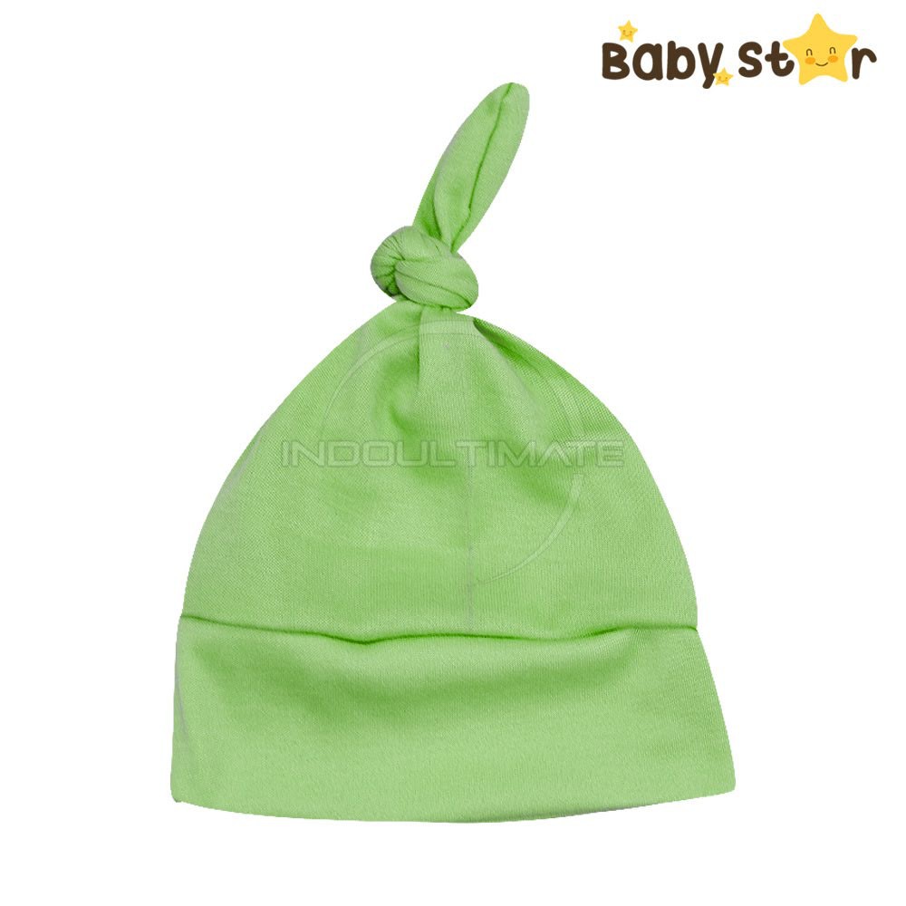 Topi Kupluk Bayi (0-12 Bulan)Baby Hat Newborn Pelindung Kepala Bayi Perlengkapan Bayi BHS-1