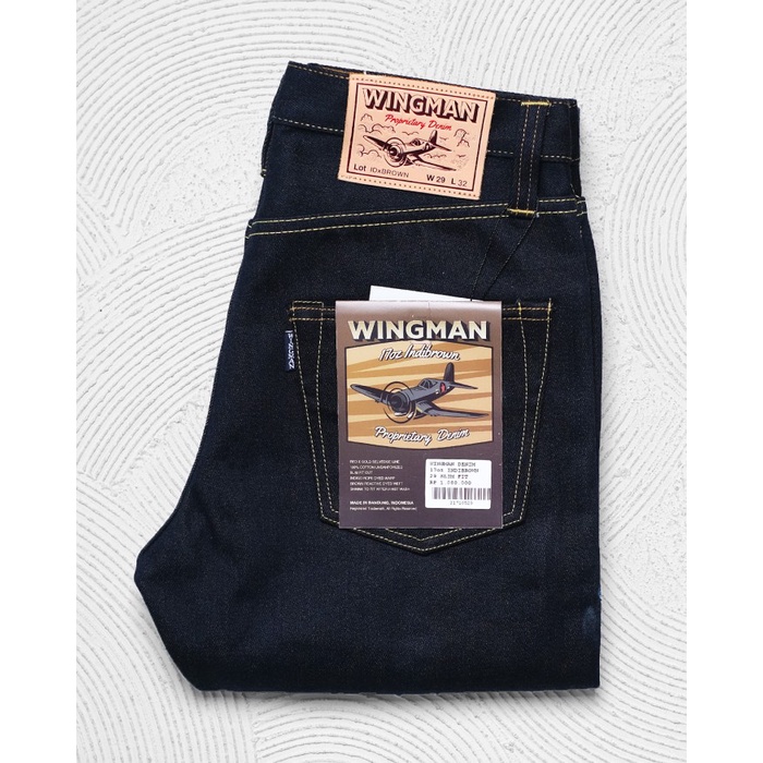 [RESTOCK] Wingman Denim | 17oz Indibrown - 27, SLIM FIT