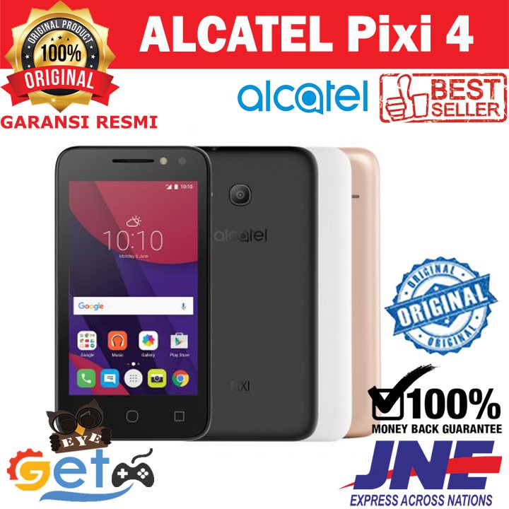 Hp Android Alcatel Pixi 4 4034F 8GB - GARANSI RESMI