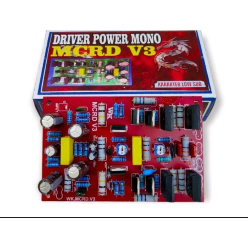 KIT Driver MCRD V3 Power amplifier mono Low Sub terbaik