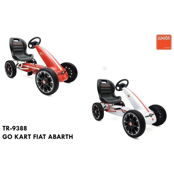 Mainan Anak Junior Go Kart Abarth TR-9388 A Tanpa Aki Sepeda Gokart