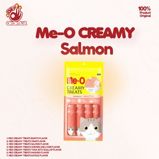 MEO Creamy 60gr isi 12pcs ( 1 dus ) Makanan Snack Kucing favorit Untuk Adult &amp; Kitten