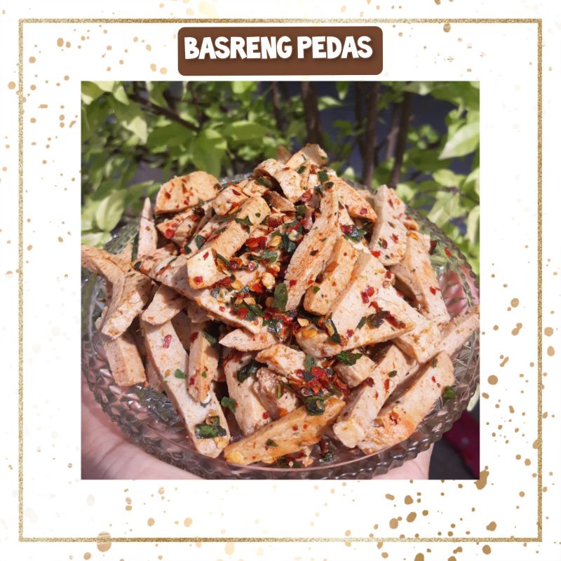 

Basreng pedas & original daun jeruk 80g