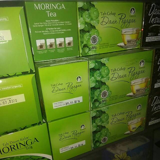 

Teh daun pegagan centela asiataca isi 20