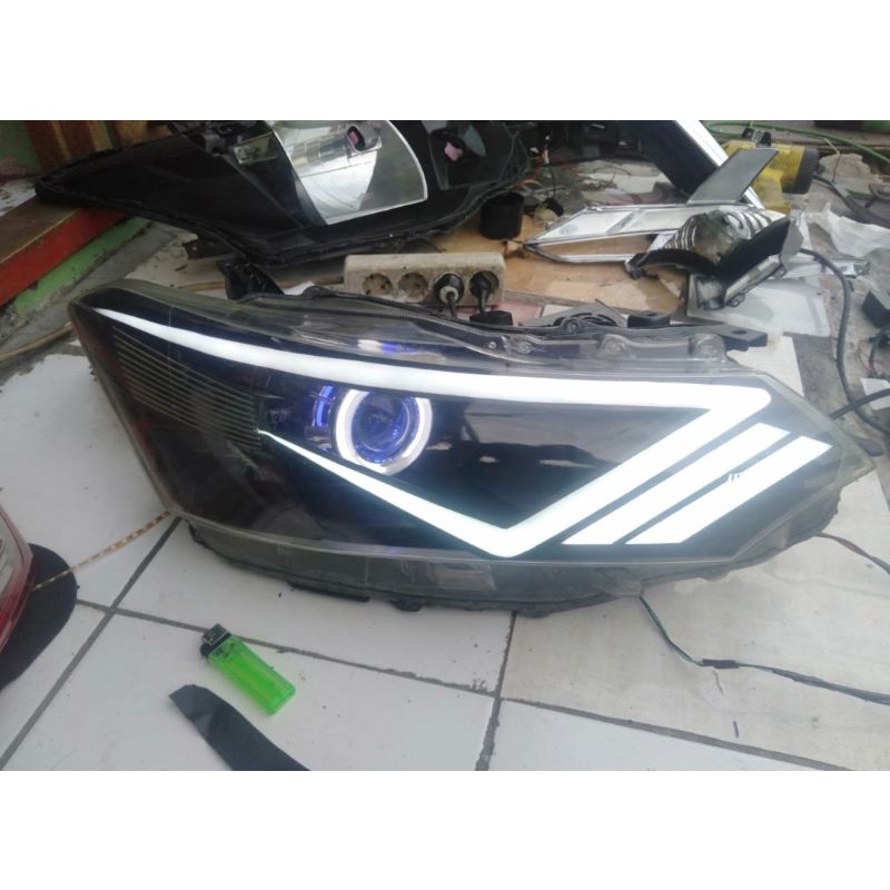 headlamp modifikasi Vios limo gen3 1set kiri kanan