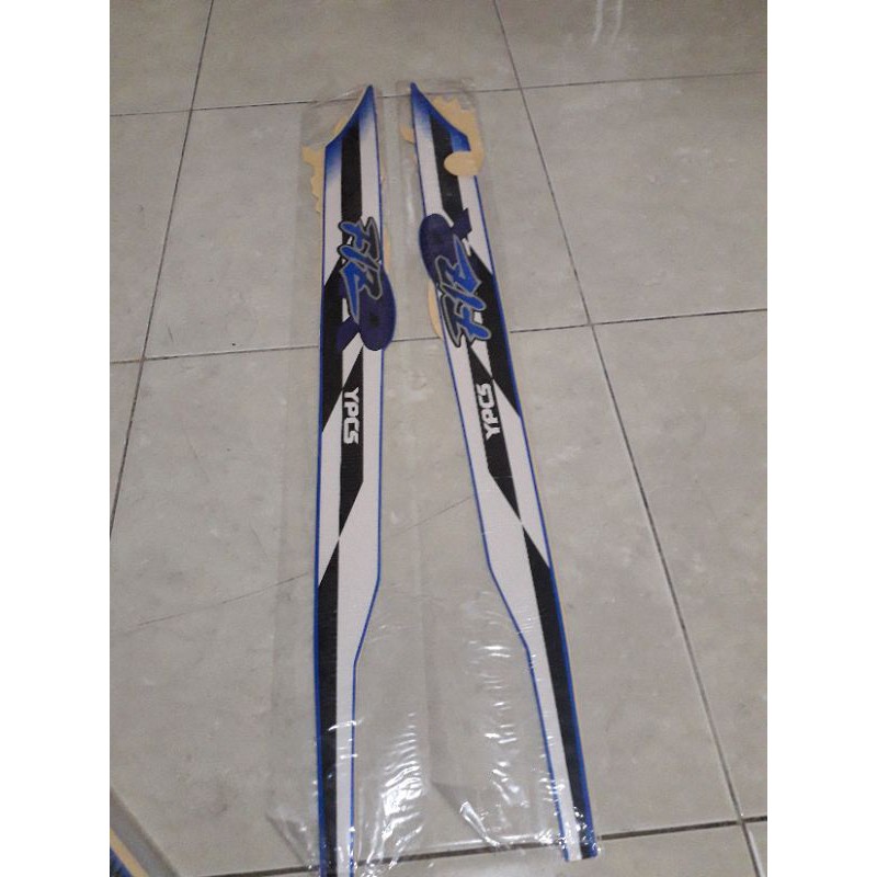 STRIPING STIKER LIS BODY MOTOR YAMAHA FIZ R 1996 BIRU PUTIH