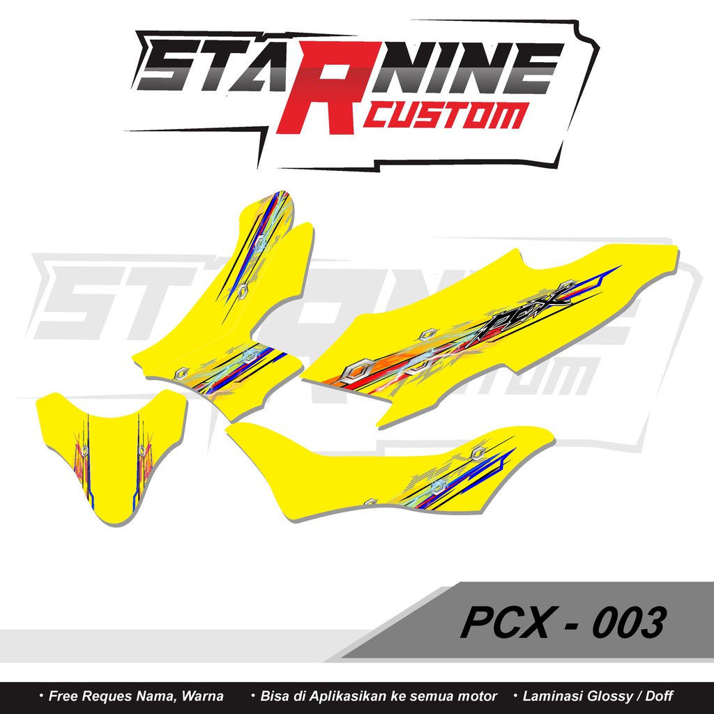 striping pcx thailook stiker pcx sticker pcx thailook