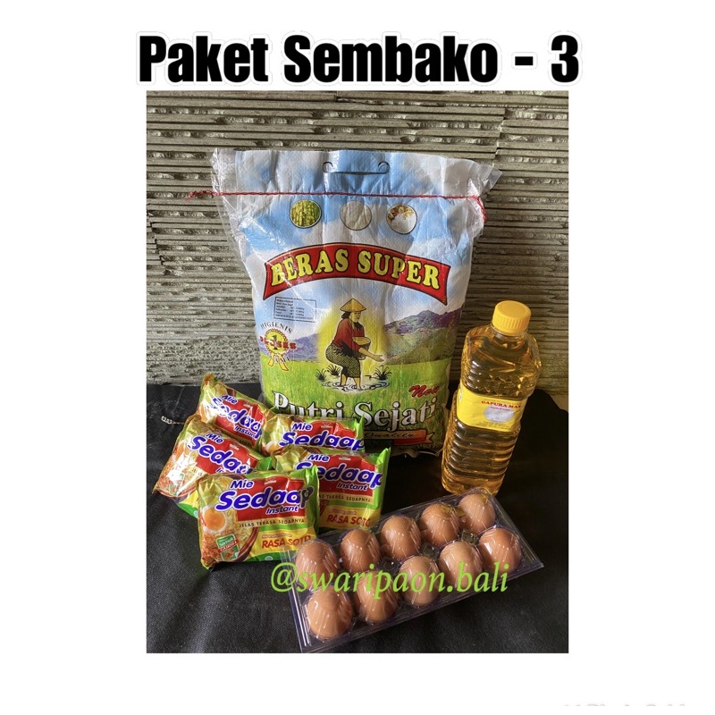 

Paket Sembako 3