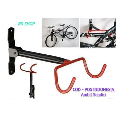 Gantungan Sepeda DInding / Bike Wall Hook Hanger