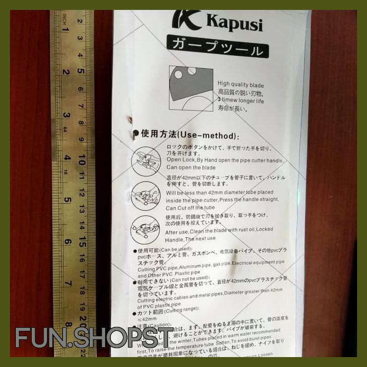 

GUNTING PIPA/ PIPE CUTTER