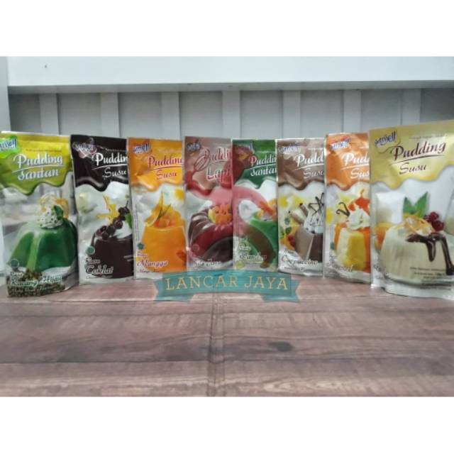 

Nutrijell Pudding Santan/ Pudding Susu/ Pudding Bubuk All Variant