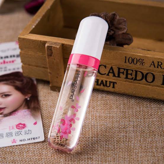 [IMPORT]Heng Fang Lip Gloss Bening dapat Berubah Warna pink Tahan Lama Anti Air/Lipbalm Pelembab dan Pemerah bibir