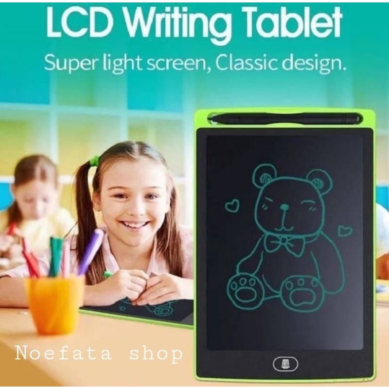 LCD WRITING TABLET 8,5 INC/PAPAN TULIS ANAK/PAPAN TULIS ANAK LCD/PAPAN TULIS LCD/PAPAN TULIS