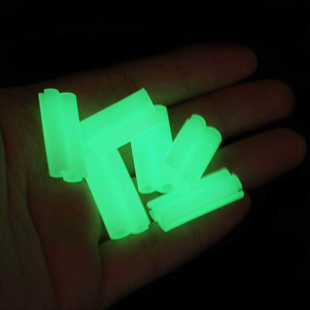 Top 6/12Pcs Stik glow Pancing Klip Clip on light Dark fluorescent light sticks