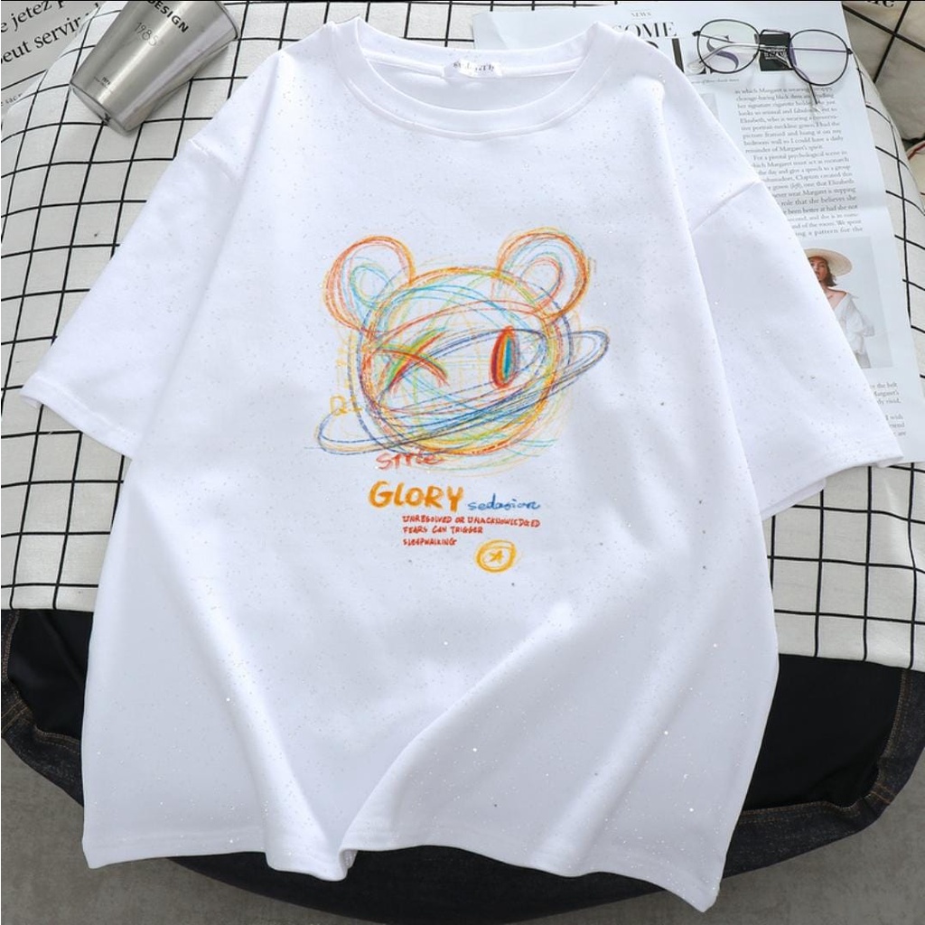 Kaos Oversize Wanita / Kaos Wanita / Atasan Wanita