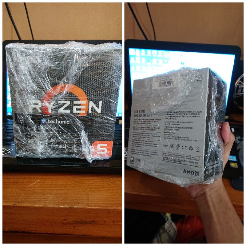 AMD RYZEN 5 3600 6CORE - 12THREADS 3.6 UP 4.2 GHZ 35MB CACHE