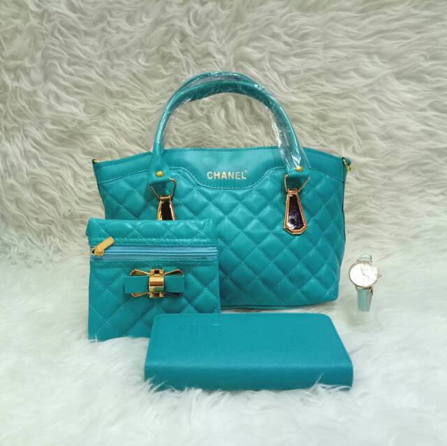 Tas paketan 4in1 hb wanita cl dompet