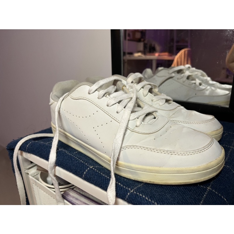 Diadora Givano Women Original White Sneakers - Secondhand (Preloved)