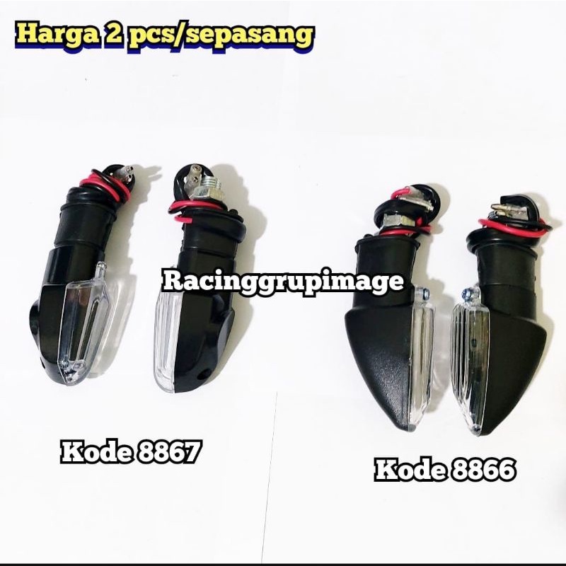 lampu sein sen mini variasi ninja vixion byson versa tiger vixion dll