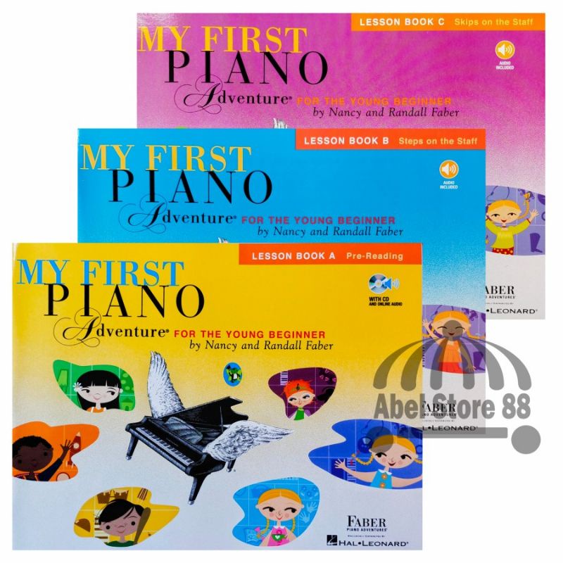 Jual My First Piano Adventure For Young Beginner Lesson Book A/B/C Buku ...