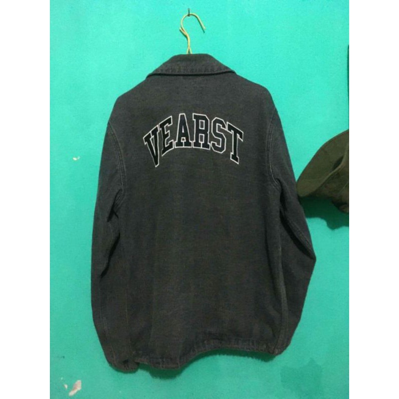 Denim Coach Jaket Vearst