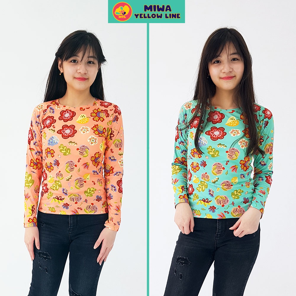 KAOS JERSEY LENGAN PANJANG WANITA | BAJU JERSEY WANITA | RAGLAN LENGAN PANJANG | MYL GARDENING