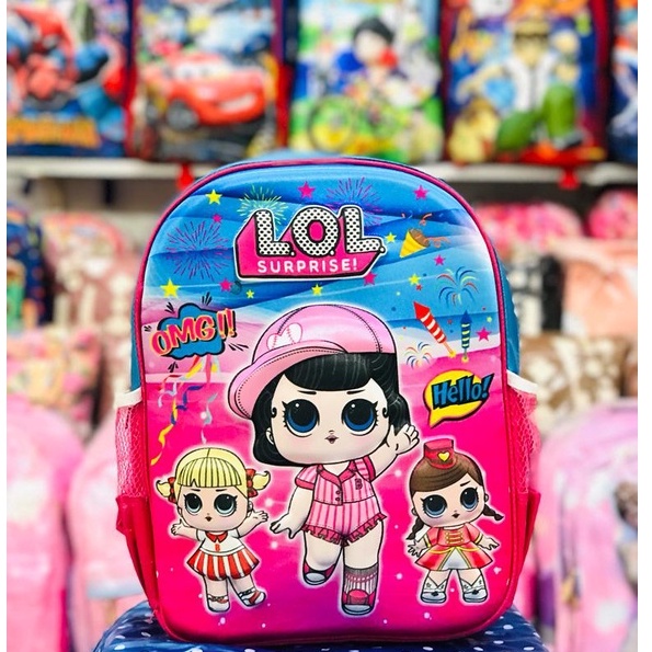 Tas Sekolah Anak Perempuan TK Tas Ransel Anak TK Tas Karakter Anak Perempuan Tas Embos Anak Tas Anak