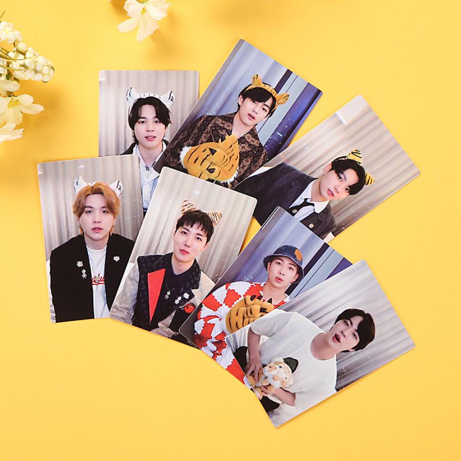 7pcs Kartu Lomo Foto Album BTS 2022 Untuk Koleksi