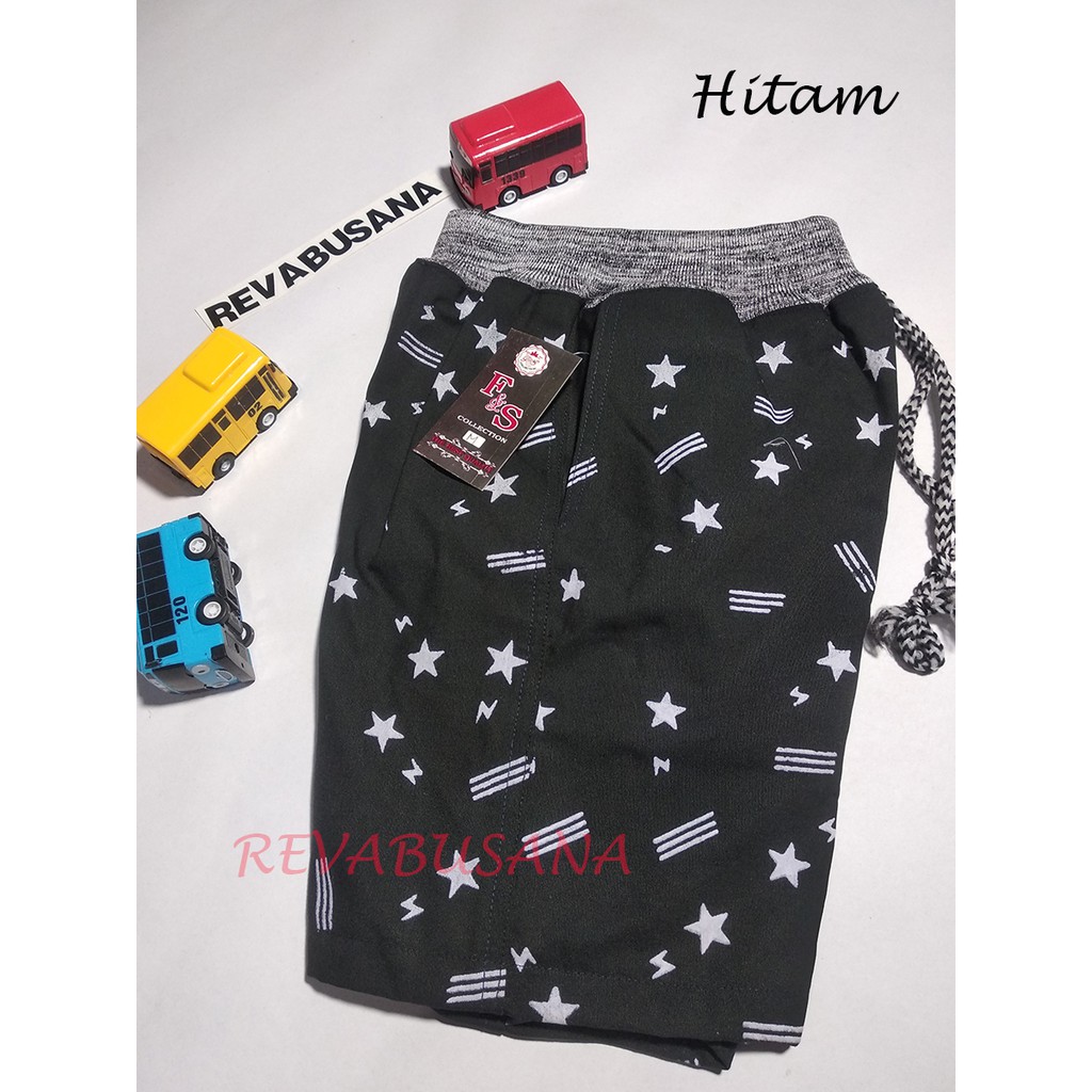 Celana Anak Motif Celpen Pendek Model Kolor Rip Casual Distro