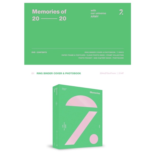 BTS MEMORIES OF 2020 [baca deskripsi]