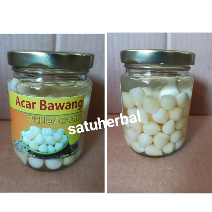 

Acar Bawang putih lanang tunggal laki ( Pickled Garlic) 250 gram