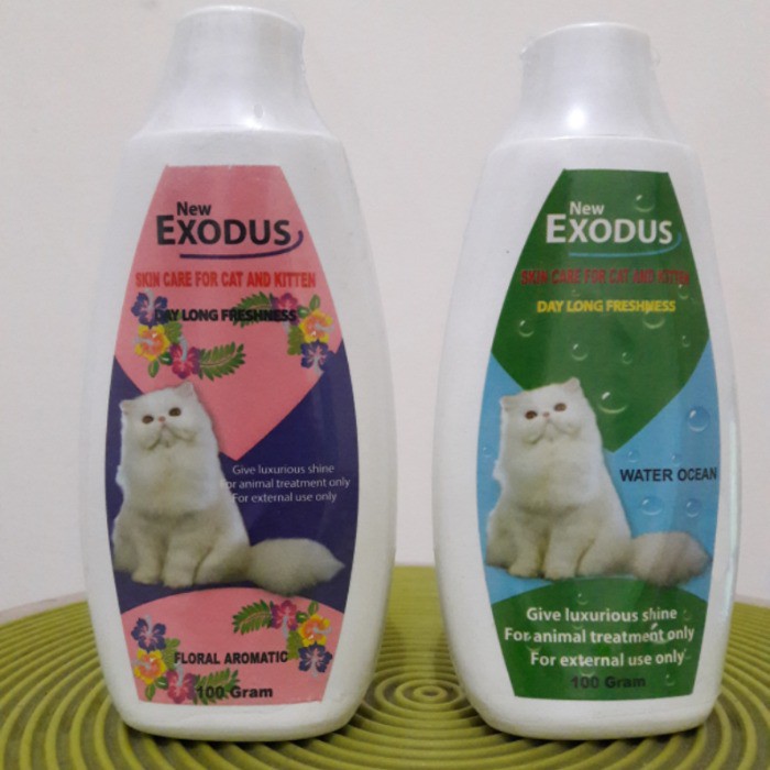 Exodus Cat 100gr Bedak Kucing Perawatan Kulit New Skin Care Cat Kitten