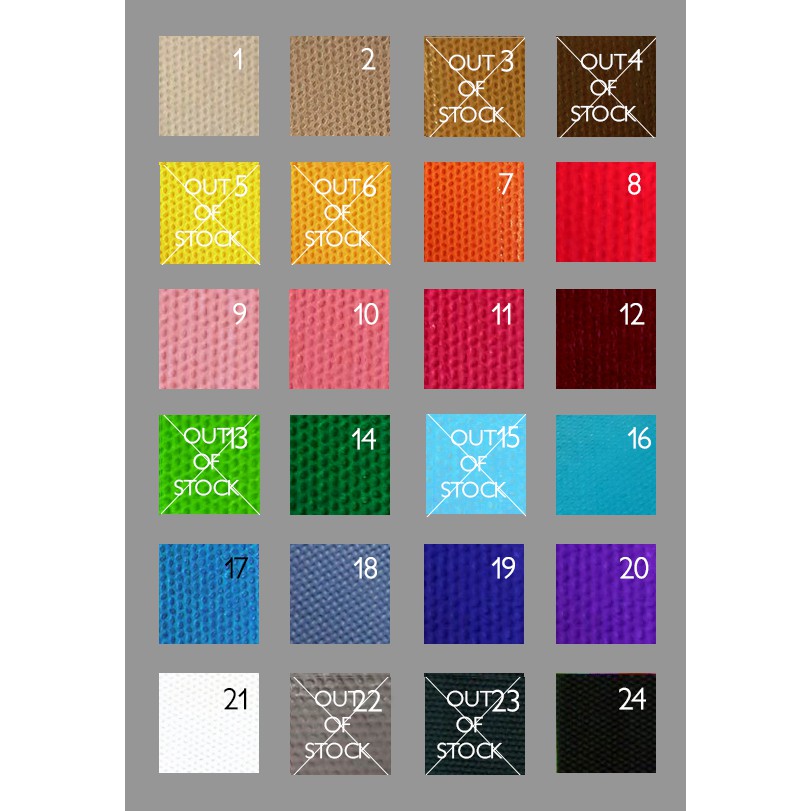 

Tas Souvenir Spunbond Polos / Reusable Plain Tote Shopping Bag S - Warna Kelima