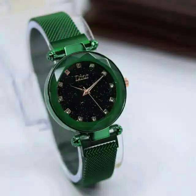 (Terima Cod)Jam Tangan Wanita Fashion Strap Magnet(Dikirim Jakarta)