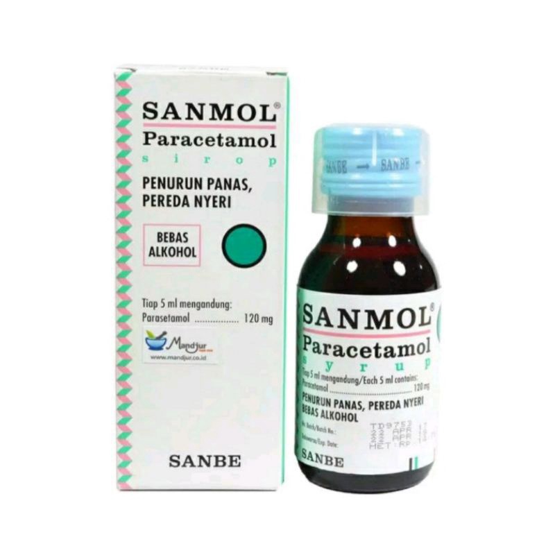 Sanmol Paracetamol syrup botol 60 ml